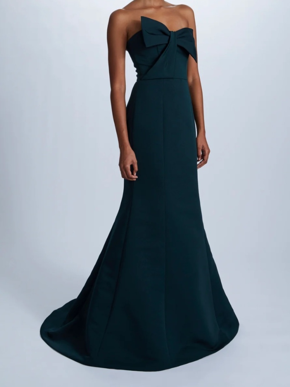 Amsale Dress Dorian Long Dress GB283A Black Size 14 Excellent condition